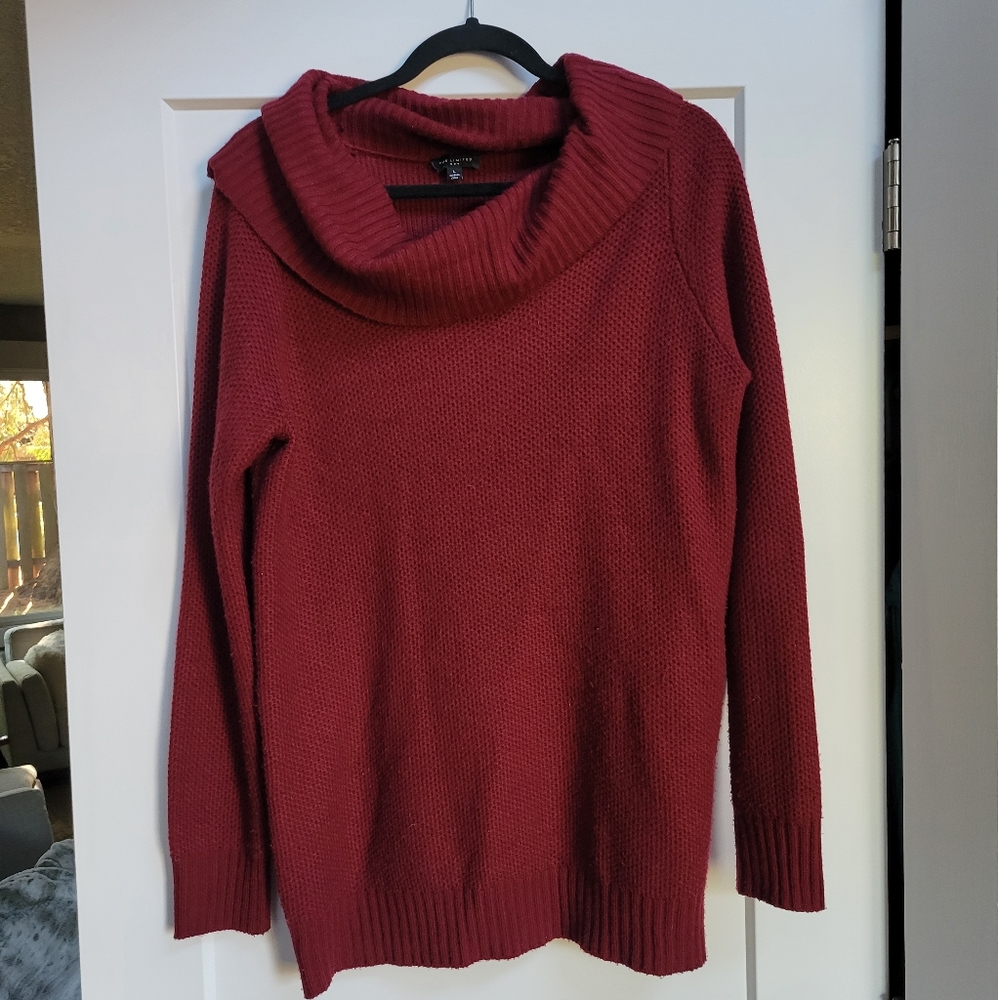 The Limited Maroon Sweater
